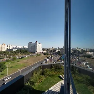 Апартаменты Stylish Panoramic Apartments. Smartplaza. Metro Minskaya, Киев
